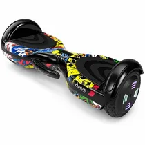 Scooter Elétrico Audisat Urban Curve X 6.5" Bluetooth/Speaker - Hip Hop + Bolsa (3 Meses de Garantia)