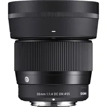 Lente Sigma 56MM F/1.4 DC DN Contemporary para Montagem L
