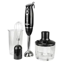 Mixer Krab KBMX31 - 3 Em 1 - 600W - 2 Velocidades - 220V - 50/60HZ - Preto e Prata
