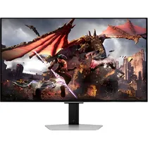 Monitor Gamer Smart Samsung Odyssey G8 LS32DG802SN Oled 32" 4K Ultra HD 240 HZ / 0.03 MS - Prata