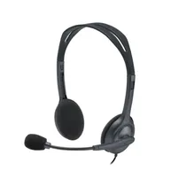 Logitech Auricular H111 981-000612 3.5MM Negro