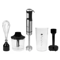 Midea Mixer MJ-BH1201W 4EN1 1200W 220V 50/60HZ Silver/Negro