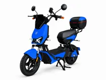 Moto Elétrica Autopropelida Midi Pro MDP-X16 Pro Max | 1000W 60V/20AH – Azul(Acompanha Capacete)
