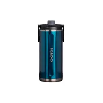 Garrafa Igloo 2.4L SSTL Chug BTL Azul Moderno c/Manija 4P 71102