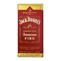 Barra Chocolate Goldkenn Jack Daniels Fire 100G