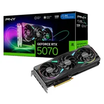Placa de Vídeo PNY Epic-X Oc RGB Nvidia Geforce RTX-5070 12GB GDDR7 - VCG507012TFXXPB1-O