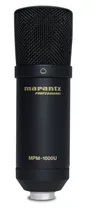 Marantz MPM-1000U Microfone USB Condensador para Gravação Daw Ou Podcast