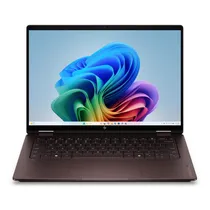 Notebook HP Omnibook X Flip AMD Ryzen Ai 5-430 16GB Ram 512GB SSD Tela 14" 2K Touch Windows 11 Inglês Marrom - 14-KC0003DX