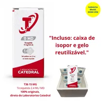 T36 Tirzepatida 15MG MD. Uma Ampola 2,4ML para 4 Aplicações. com Registro Sanitário Aprovado Pela Dinavisa