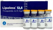 Lipoless 12,5 Tirzepatida 12,5MG/0,5ML (4 Frascos com Solução Injetável)