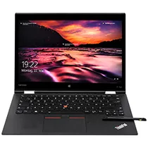 Notebook Lenovo Thinkpad X1 Yoga Gen 4 Intel Core i5 8265U Tela Touch Full HD 14" / 8GB de Ram / 256GB SSD - Preto (Inglês) (Reacondicionado)