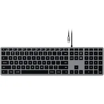 Satechi Teclado ST-UCSW3M Wired Backlit Space Gray