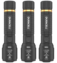 Duracell Lanterna Hibrida LED Recarregavel 1600 Lumens 3PCS