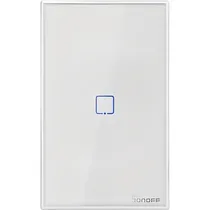 Interruptor de Parede Inteligente Touch Sonoff T2US1C-TX 1 Botão Wifi - Branco