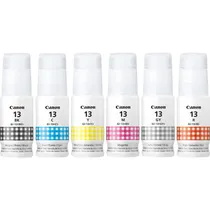 Kit Garrafa de Tinta Canon GI-13 - 6 Unidades