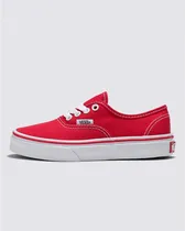 Calzado Vans Authentic Infantil Rojo