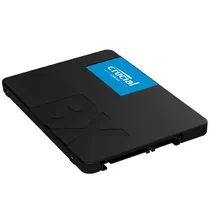 SSD de 500GB Crucial BX500 CT500BX500SSD1 550 MB/s de Leitura - Preto