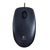 Mouse Logitech M90 Óptico - Cinza