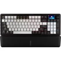 Teclado Gamer Corsair Vanguard 96 96% Mecânico RGB - Preto/Branco (Inglês)