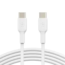 Cabo Belkin USB-C / USB-C (CAB003BT1MWH) 1 Metro / 60W - Branco