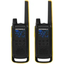 Walkie-Talkie Motorola Talkabout T470 35 Milhas/56 KM Bivolt - Preto/Amarelo