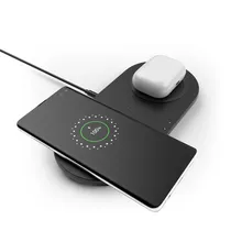 Carregador Belkin Sem Fio 2EM1 WIZ002VFBK - Preto