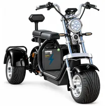 Moto Eletrica Fontaine Y20 Triciclo 1500W Lithium Matt Black PY