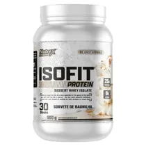 Nutrex Whey Protein Isofit 900G - Morangos e Creme