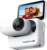 Câmera INSTA360 Go 3S 128GB Cinsaata 4K - Arctic White