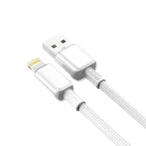 Cabo Xo NB249 Lightning/USB-A 5A/1M - Branco (Atacado)