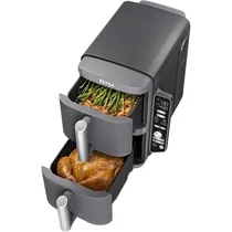 Fritadeira Air Fryer Ninja Doublestack XL SL401 6 Em 1 110V - Cinza