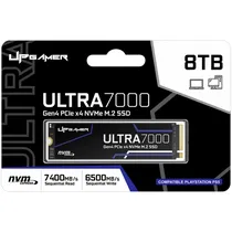 SSD Up Gamer Ultra 7000 GEN4 8TB Nvme 7200MB/s PC/PS5/NB UPULTR7K-8TSD