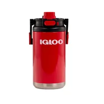 Garrafa Igloo 1.6L SSTL Chug BTL Vermelho c/Manija 4P 31488
