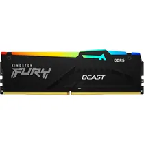 Memória Ram DDR5 Kingston Fury Beast 16 GB 5600 MHZ RGB Expo-AMD - Preto