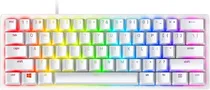 Teclado com Fio Gaming Razer Huntsman Mini Mercury Edition RZ03-03393400-R3U1 (Inglês)