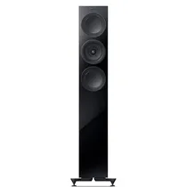 Caixa Kef R5 Meta Torre Black Gloss 3 Vias