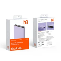 Mcdodo Cargador Portatil MC-2945 10000MAH 22.5W Purple