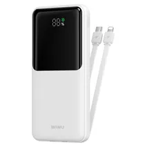 Carregador Portátil Wiwu P081 Essen 10000MAH - Branco