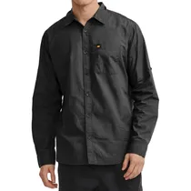 Camisa Caterpillar Masculino Foundation Convertible LS s Preto - 4020021-10121