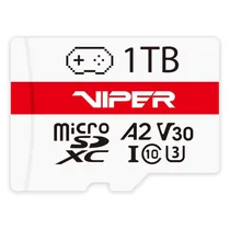 Cartão de Memória Micro SD Patriot Viper Gaming Series 1TB 100MBS - PV1TBGM32MCX