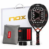 Nox Paleta de Beach Tennis FLY BY Theo Irigaray 26 PBEFLYRS26