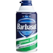 Espuma Barbear Barbasol Shaving Cream Soothing Aloe 283G 002731