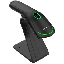 Leitor FTX LC2492 1D/ 2D USB/ BT/ Wir 2.4/ C/ Base BLK 136217 Preto