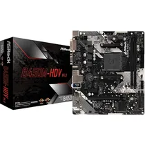 Placa-Mãe Asrock B450M-HDV R4.0 AM4 DDR4