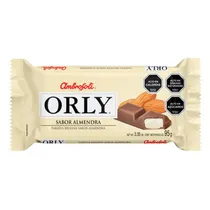 Chocolate Ambrosoli Orly Sabor Amendoin 95G