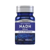 Vitamina Piping Rock Nadh 20MG + COQ10 Optimizer 60 Cápsulas