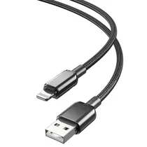 Cabo Xo NB249 Lightning/USB-A 5A/1M - Preto