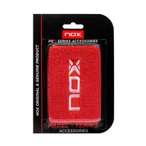 Muñequera Nox MUROBL2UD 2 Unidades - Rojo/Blanco