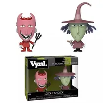Boneco Funko VYNL Disney NBC Lock + Shock 2PACK