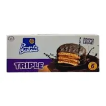 Alfajor Punta Ballena Triple Mousse Branco 6X65GR 013324*